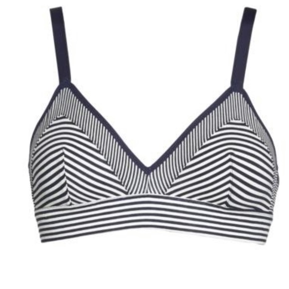 Madewell sz Kerri Sporty Stripe Bralette - Picture 6 of 7